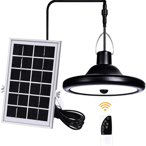 Lámparas Solares Colgantes para Exteriores, Lámpara de Porche con Sensor de Movimiento, Luz Interior - Product Image 1