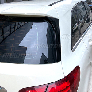 Cubierta Decorativa para Alerón Lateral de Ventana Trasera de Coche, Aspecto Negro Brillante/Carbono, para Mercedes-Benz Clase B B180 B200 W246 2012-2018 - Product Image 5