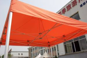 3x3m Pop-Up katlanır Gazebo açık ticaret gösterileri için basit alüminyum su geçirmez katlanabilir PC Polyester yüksek kumaş satış - Product Image 2