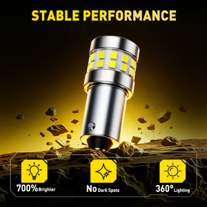 Ampoules LED AUXITO BA9S BA9 sans erreur, super lumineuses, pour éclairage intérieur de voiture, remplacement pour les ampoules de plafonnier, de tableau de bord, de plaque d'immatriculation et de boîte à gants. - Product Image 4