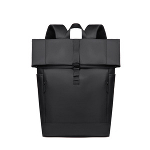 Sac à dos imperméable à enroulement personnalisé pour ordinateur portable, sac d'école, sac à dos à enroulement résistant pour ordinateur portable, sac à dos décontracté pour homme, sac à dos de jour - Product Image 2