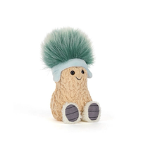Jelly Cat UK – Peluche Cacahuète pour Fête Après-Ski, Coton PP, 15 cm, Unisexe, Cadeau pour 14 ans et plus, Nouvelle Arrivée Noël 2025