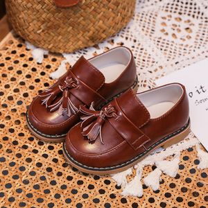 Mocasines Casuales de Cuero Suave con Suela Flexible para Niños y Niñas Pequeños - Product Image 2