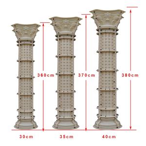 Produk Peringkat Teratas Kolom Dekoratif Semen Plastik Desain Pilar Semen Romawi Desain Pilar Semen Rumah Cetakan Investor - Product Image 6
