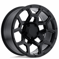 Jantes de voiture HC multi-rayons noir mat design Overland 17x9.5 20x9.5 à déport profond tout-terrain pour Ford Ranger Raptor Toyota Tacoma