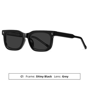 Occhiali da Sole di Lusso Personalizzati 2026, Montatura Quadrata Piccola Retrò alla Moda, Occhiali da Sole Designer per Donne e Uomini in TR90 - Product Image 4