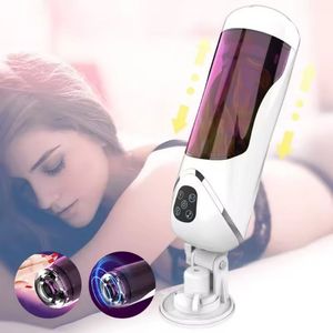 Masturbador Masculino Automático, Desmontable, con Rotación Telescópica Inteligente, Máquina de Succión de Pene, Juguete de Masturbación, TPE+ABS - Product Image 1