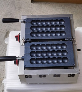 Gas xiên Waffle maker 7 quả bóng 3 dây thép không gỉ waffleballs làm cho máy thương mại hoặc hộ gia đình - Product Image 5