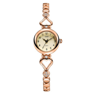 Nuevo reloj de mujer, exquisito reloj de cuarzo impermeable con estilo de pulsera mini de aleación - Product Image 5