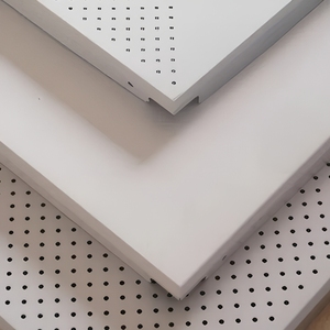 Panneau composite métallique acoustique moderne anti-rayures avec revêtement PVDF pour utilisation intérieure/extérieure dans les restaurants, cafés et centres commerciaux - Product Image 1