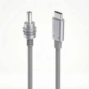 Cable de Alimentación D-Sunty Starlink Mini USB C a CC, Cable de Carga PD de 100W, 24AWG 26AWG, Cobre Desnudo, PVC Impermeable, Gris, 2M 3M 5M - Product Image 1