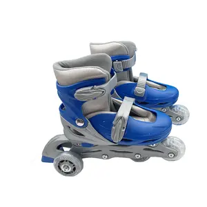 Scarpe da Skate a rotelle lampeggianti all'ingrosso per scarpe da Skate a rotelle per ragazze con tre ruote