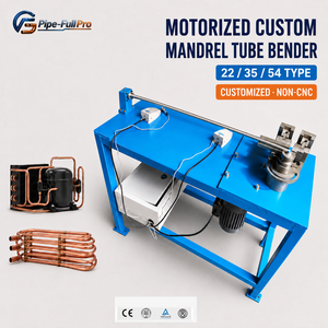 Electric Mandrel Tube Bender Motorized Pipe Bending Machine for Furniture Frames <b>Handrails</b> and Workshop Production - Product Image 1