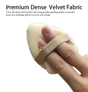 Éponge de maquillage double face en forme de goutte d'eau, lavable, anti-absorption, s'agrandit lorsqu'elle est mouillée, applicateur de fond de teint pour une couvrance uniforme - Product Image 4