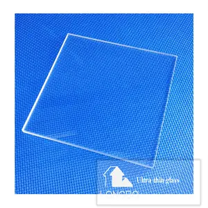 Chinese Supplier Sale 1 Mm 1.5 Mm 2 Mm Clear Tempered Float Sheet Ultra Thin Glass