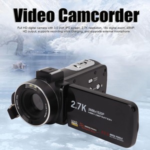 กล้องวิดีโอดิจิตอล DV-Z8M ความละเอียด 2.7K 2688x1520P หน้าจอสัมผัส กล้องวิดีโอความคมชัดสูง 48.0 ล้านพิกเซล บันทึกภาพนิ่ง - Product Image 3