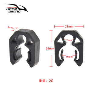 Accessoires de plongée Keep Diving : Boucle de fixation rapide pour manomètre secondaire, pince de tuyau HC-582, Chine - Product Image 5