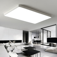 Lámpara LED Cuadrada para Exteriores, Diseño Moderno, Control Remoto, Acrílico, para Techo, Dormitorio, Sala de Estar, Hoteles, 3CCT, Temperatura de Color, IP40