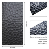 Panneau de décoration murale moderne 3D en forme de vague Mur ondulé en lamelles de bois pour chambre à coucher Hôtel Bureau Gym Hôpital Espaces intérieurs commerciaux
