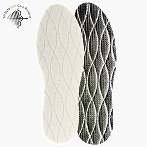 Vente en gros Semelle intérieure unisexe chaude et respirante pour chaussures d'hiver en laine douce avec <span class=keywords><strong>film</strong></span> d'aluminium pour l'hiver - Product Image 1
