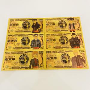 Goldene Klassische Japanische Anime-Sammelkarte Conan 10.000 Yen Requisiten-Währung Goldblatt-Banknote - Product Image 3