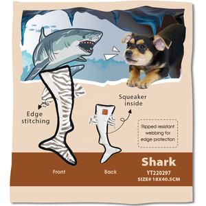 Sıcak satış interaktif gıcırtılı kırışık çiğnemek hayvan kuyruk şekli vahşi kuyruk Pet köpek oyuncak - Product Image 4