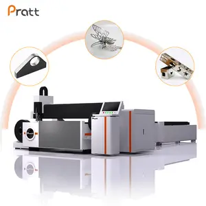 Pratt CNC Cheap Price Tube Fiber Laser Cutting Machine Metal sheet and tube fiber laser cutting machine