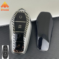 Étui de clé de voiture DM pour BYD New ATTO 3 Qin Song Plus Dmi Han Tang Dolphin Seal U Sealion 07, coque de télécommande, porte-clés, sacoche