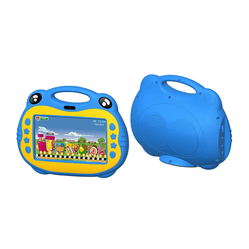 7インチキッズAndroidタブレットPcクアッドコアカメラ8GB1024*600タブPc for Baby Kids Android 4.4フロント2.0m、フロントカメラUsb 0.48kg