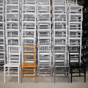 Chaises d'Hôtel pour Événements Chaises de Banquet en Métal Doré Chaises Tiffany pour Mariage - Product Image 1