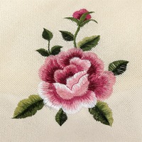 Nappe élégante brodée florale, anti-poussière, en dentelle, pour la maison, la cuisine, les fêtes et la décoration de mariage