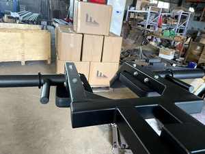 Kit de gymnastique essentiel Hack Squat Rack Barbell idéal pour réduire la pression des épaules/du cou Haltérophilie Squat Shoulder Press Workout - Product Image 6