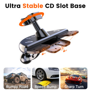 Supporto Magnetico Universale Portatile in Lega di Alluminio+ABS per Auto, Montaggio su Slot Lettore CD, Porta Smartphone per Automobile - Product Image 2