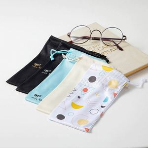 Bolsas de Microfibra Impresas para Gafas, Lentes de Sol y Joyería, con Logotipo Personalizado, Precio al por Mayor - Product Image 1