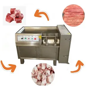 好反馈不锈钢电冻肉鸡肉猪肉牛肉块切割切块加工设备