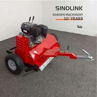 Moteur à essence 15HP ATV jardin mulcher Quad remorquage télécommande/disque/tour pelouse/finition // herbe/tondeuse à gazon électrique