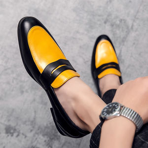 รองเท้าโลฟเฟอร์แบบสวม น้ำหนักเบา ไซส์ 38-48 สีคลาสสิก ดีไซน์โดดเด่น  สำหรับผู้ชาย - Product Image 4