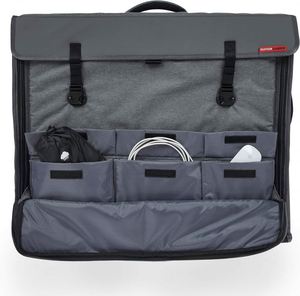 Free sample Hand-held Double-pocket Briefcase File Storage <b>Bag</b> Large Capacity Business <b>Computer</b> <b>Bag</b> 20pcs Per Carton Set - Product Image 5