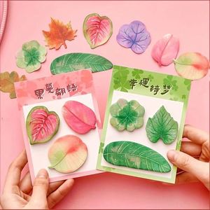 <b>Creative</b> Student <b>Gift</b> High-Value Simulation Leaf Sticky Notes for Back-to-School Season Essential for Memos and Messages - Product Image 5