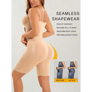 Combinaison intégrale sans couture taille XS, corsets une pièce, contrôle du ventre avec levage des bras, soutien de la poitrine, vêtements de tous les jours, sous-vêtements amincissants - Product Image 5