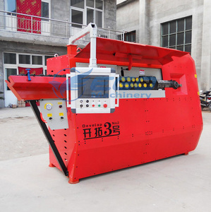 Machine à cintrer les barres d'armature automatique à performance stable, réglage précis des paramètres, machine à cintrer les barres d'acier - Product Image 2