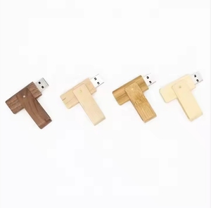 Custom Logo Wooden Pen Flash Drives Full Capacity Wood Waterproof Twist Usb <b>Memory</b> Stick - Product Image 5