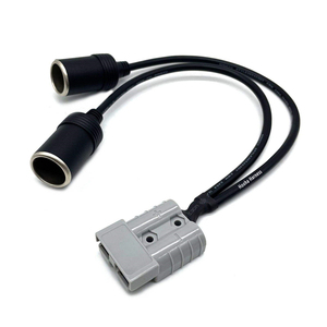 Cavo di alimentazione per accendisigari auto 12V con connettore, assemblaggio in PVC, calibro 12AWG, cavo personalizzato per ricarica batteria - Product Image 4