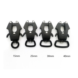 En gros, connecteurs de haute qualité : Mousquetons, boucles grenouille, boucles de dégagement rapide pour animaux de compagnie en aluminium, boucles de <span class=keywords><strong>voiture</strong></span> pour animaux de compagnie - Product Image 2