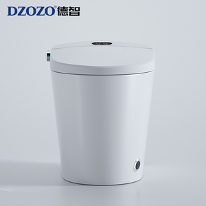 Artículos sanitarios inteligentes de cerámica para Hotel, inodoro eléctrico inteligente montado en el suelo, bidé, inodoro inteligente para uso en el baño - Product Image 6