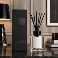 Ensemble diffuseur à bâtonnets personnalisé 100 ml – Parfum d'ambiance minimaliste pour la maison – Marque privée OEM pour les spas, hôtels et marques lifestyle