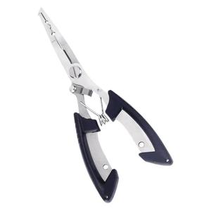 Alicates de pesca de acero inoxidable, alicates para señuelos, tijeras de pesca multiusos, alicates de pesca de boca curva, mango para pescar, pesca - Product Image 2