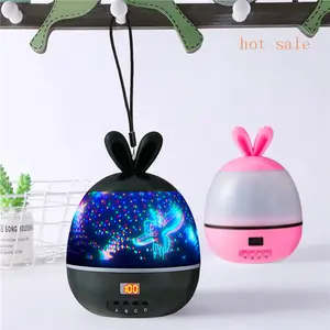 Hot sale rabbit shape star projection lamp for festival