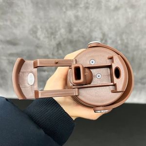 2026 New Style 2-in-1 Flip Top Sports Spout Lid <b>Mirror</b> Copper Plated Underneath 20oz Stainless Steel Tumbler for Laser Engraving - Product Image 4