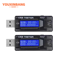 Testeur de capacité de tension de courant USB KWS-V21 Volt détection de tension chargeur testeur de capacité mètre détecteur de puissance Mobile